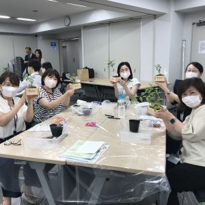 日清製粉グループ本社にて第７回里山BONSAIワークショップを開催しました！