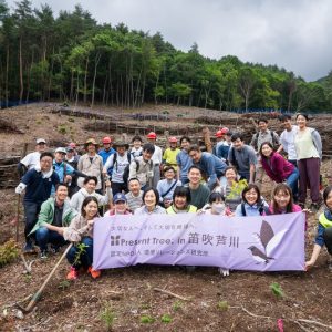 日本ＧＬＰ株式会社がキックオフ植樹イベントを開催！