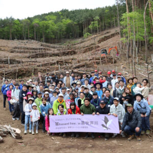 大人気♪「PT笛吹芦川」2025植樹イベント、参加者募集開始