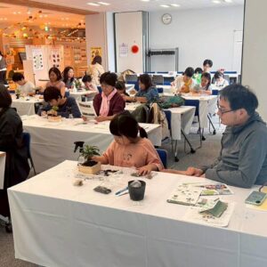 中央区立環境情報センター「エコノバ」にて、里山BONSAIワークショップの講師を務めました