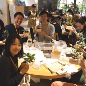 株式会社LIFULL様、里山BONSAIワークショップを開催！